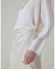 The Soft Bib Top | Ivory
