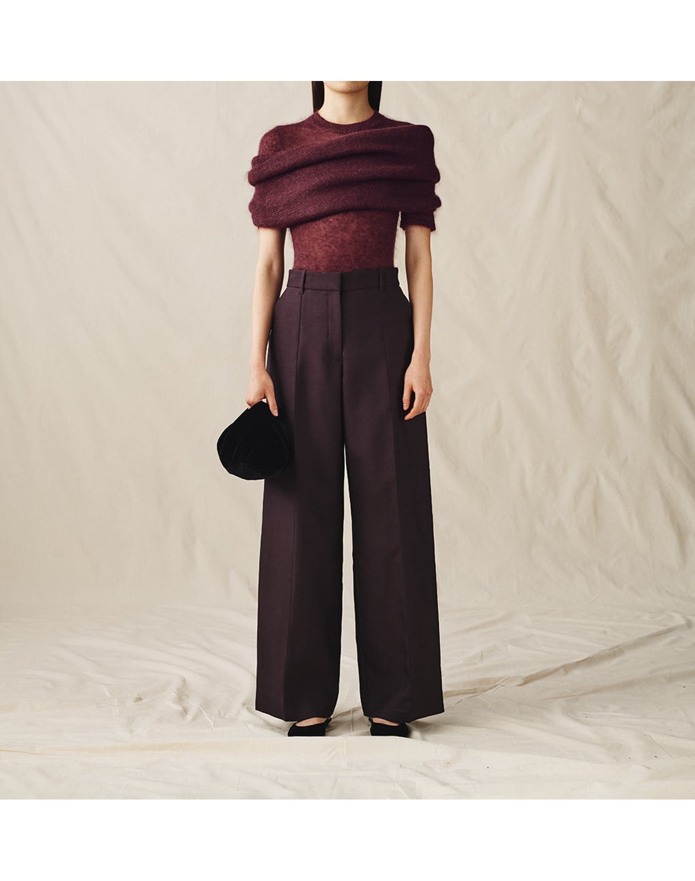 The Tailored Trousers | Plum
