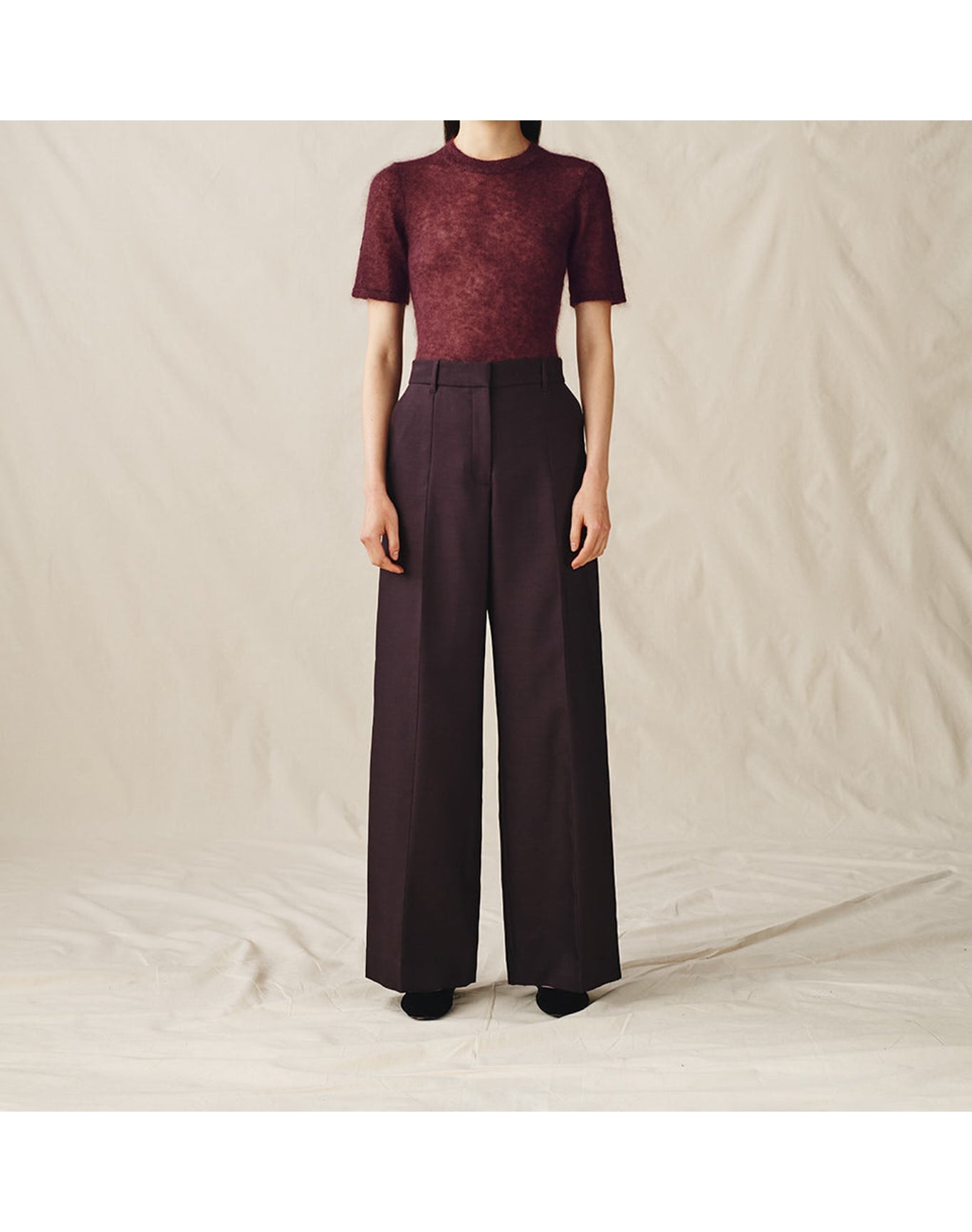 The Tailored Trousers | Plum