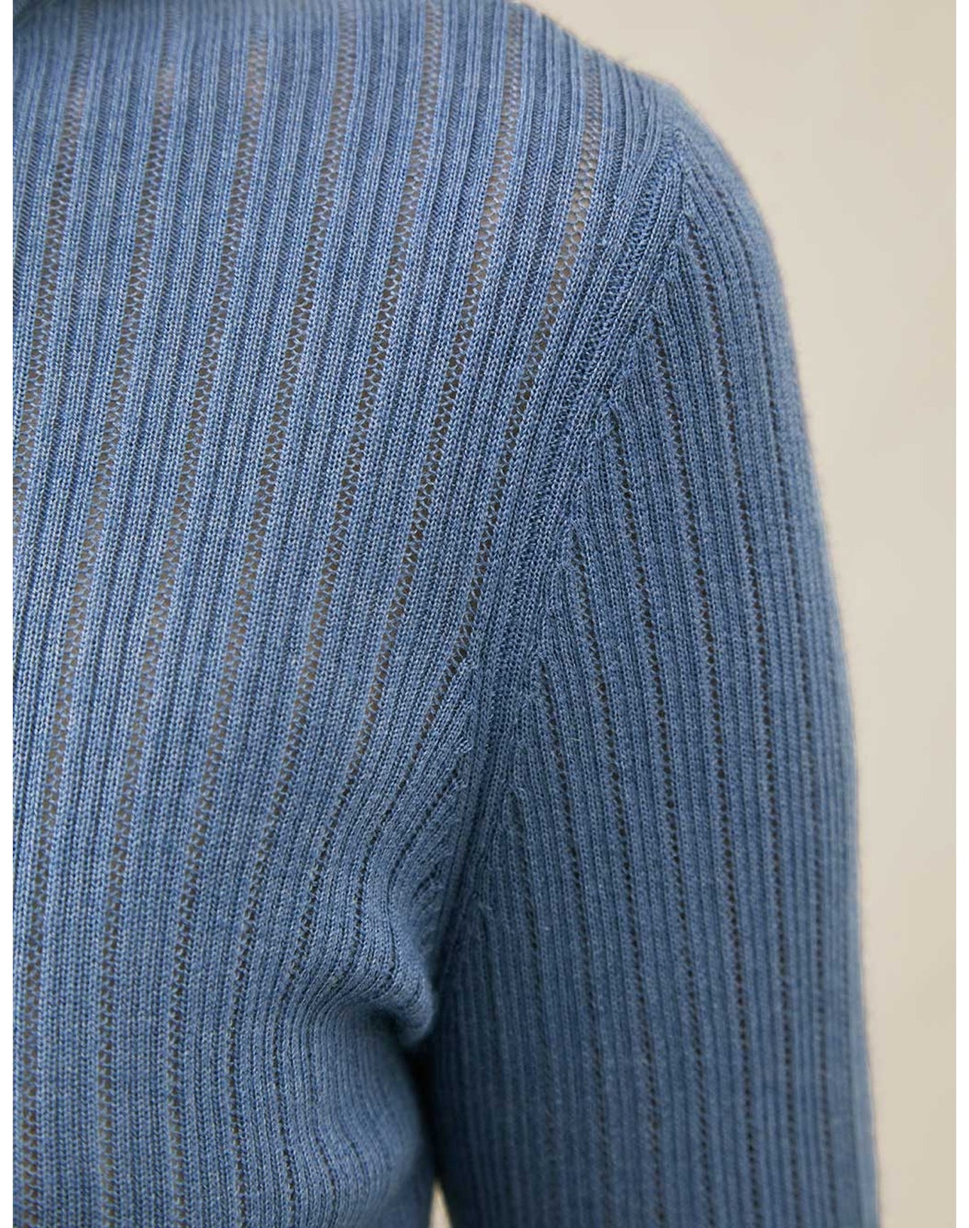 The Whisper Knit Polo | Chambray