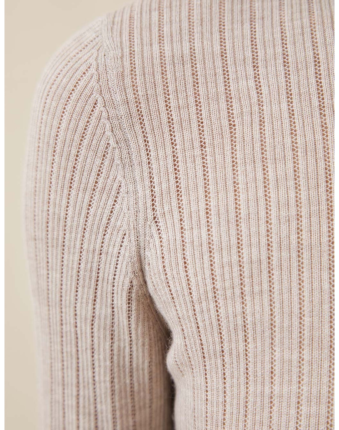 The Whisper Knit Polo | Taupe