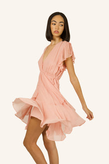 Thea Dress | Peach