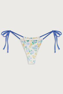 Tia Shine Skimpy Bikini Bottom - Coastal Floral