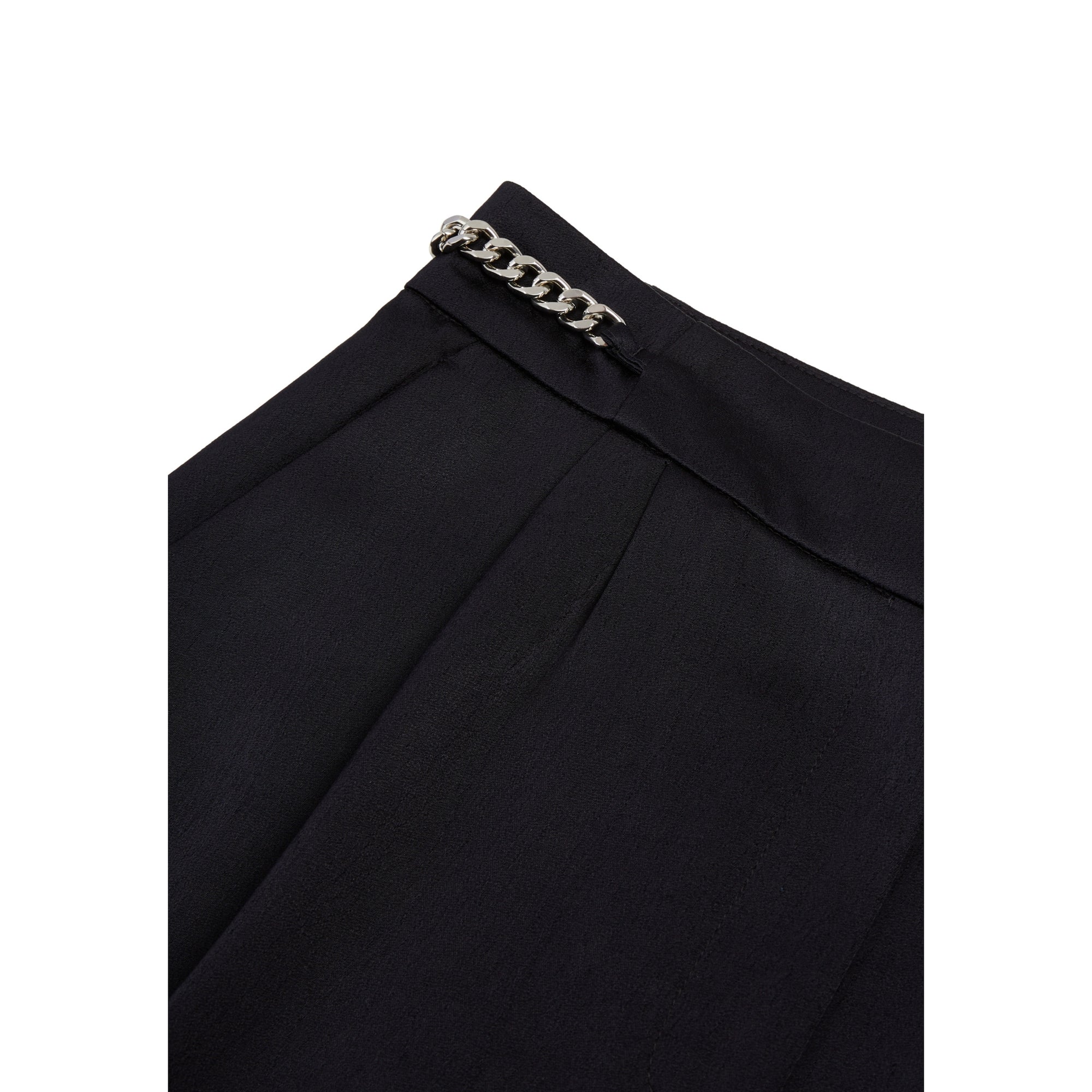 Trousers With Chains | Women | Navy Blue