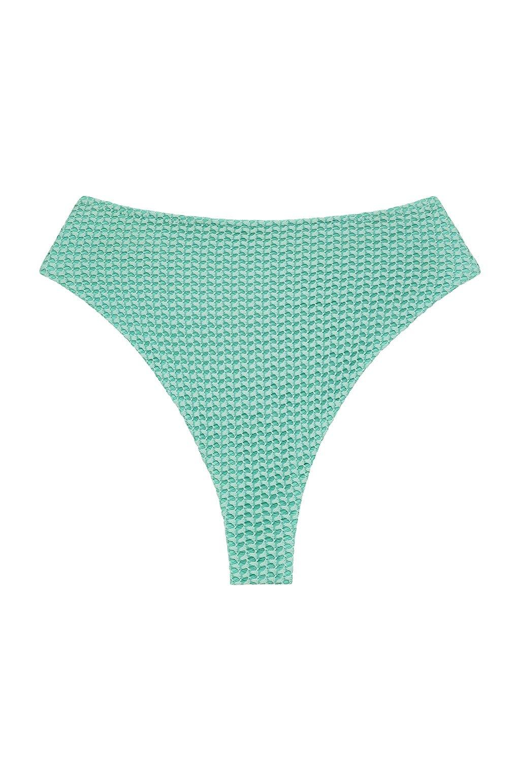 Paula Bikini Bottom | Turquoise Crochet