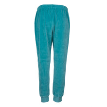 Neon Turquoise Velour Jogger - Dannijo