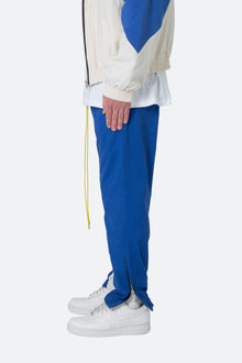 Twill Racing Pants | Blue x Natural