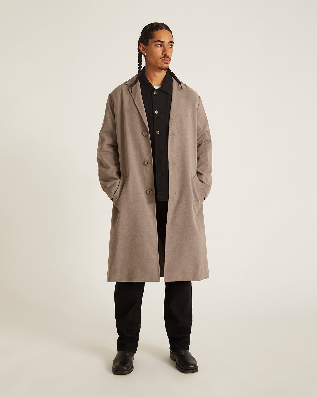 Taupe | Daikanyama Gabardine Coat