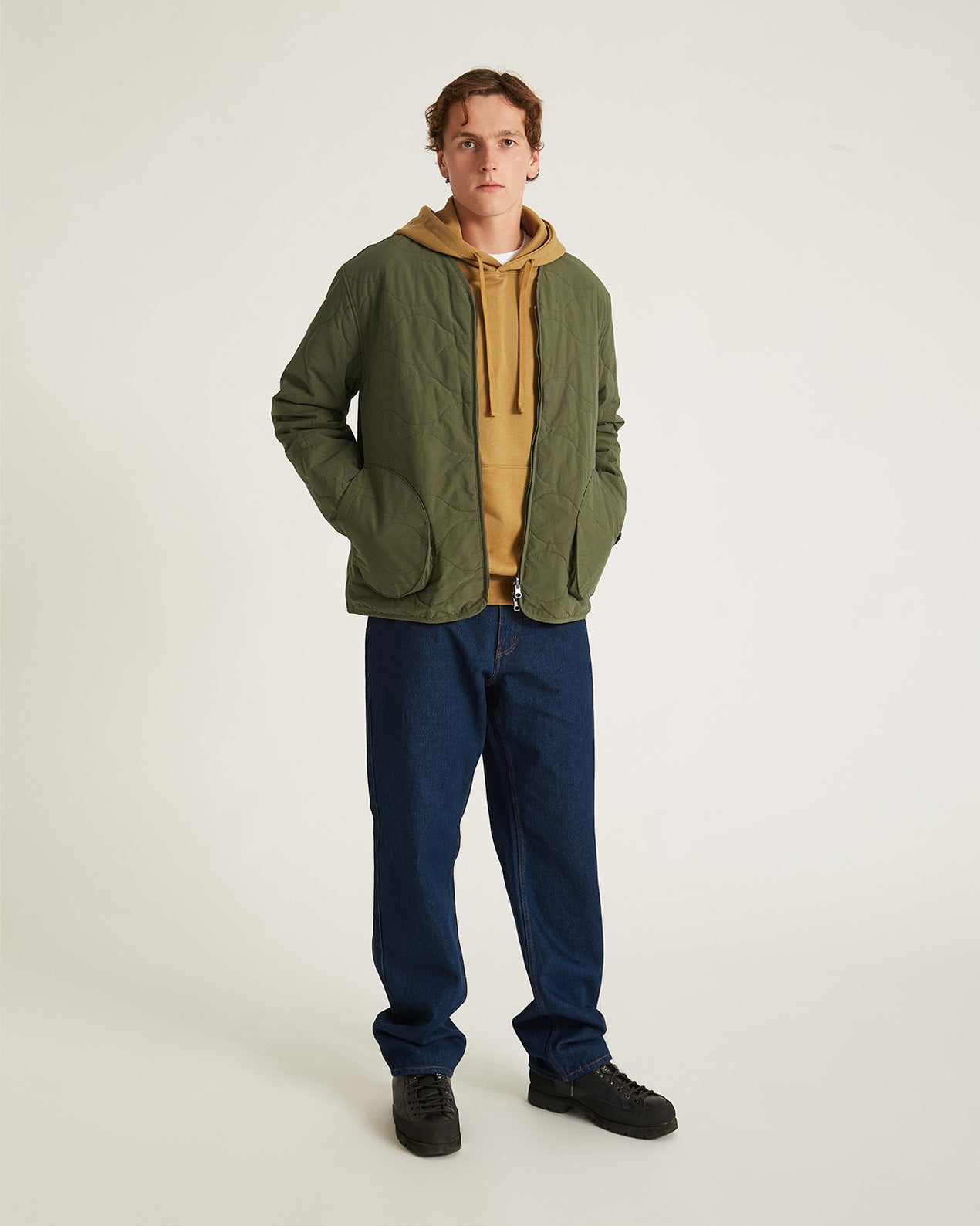 Army Green | Khari Reversible Jacket