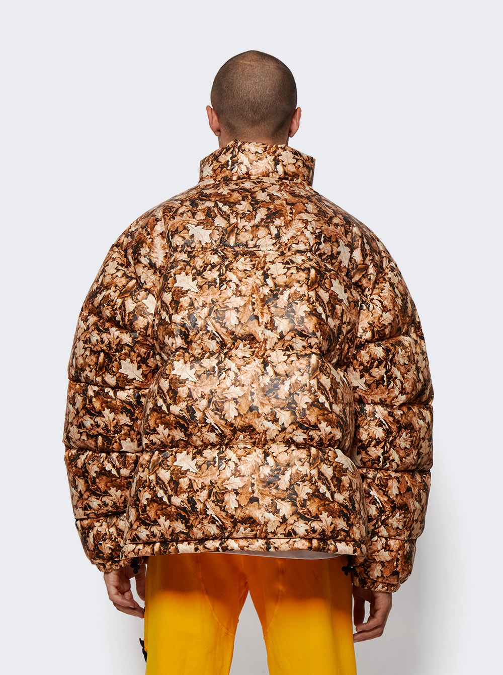 Men | VETEMENTS | Puffer Jacket | Leaves