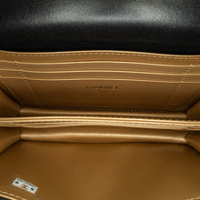 Chanel | Pre-Owned Quilted Calfskin Strass Clutch With Chain Flap | Black