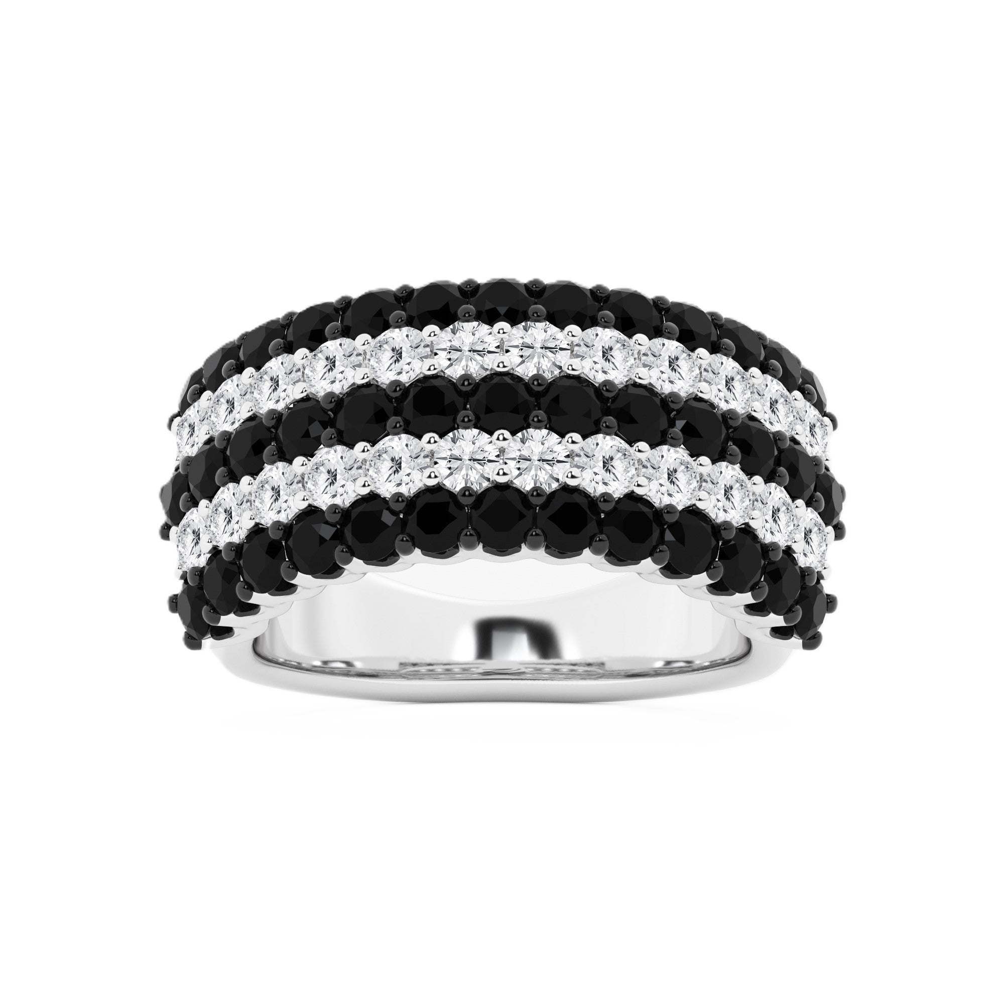 3.00 CT Round Lab-Grown Diamond | Wedding Band Ring | 925 Sterling Silver | G Color | SI Clarity