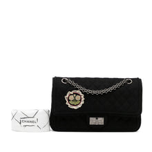Chanel | Pre-Owned Reissue Wool Shoulder Bag | Black