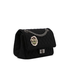 Chanel | Pre-Owned Reissue Wool Shoulder Bag | Black