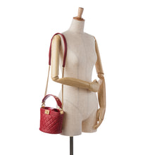 Chanel | Pre-Owned Calfskin Boy Bucket Bag | Red