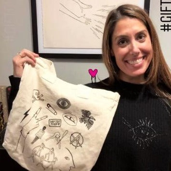 JA x AP / Artists For Progress Tote - AMANDA PEARL