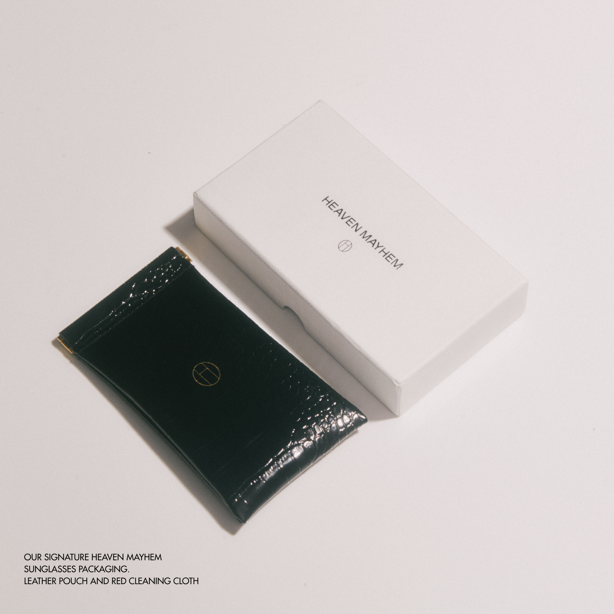 Margaux Glasses | Glossy Black