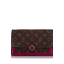 Louis Vuitton Pre-Owned Monogram Flore Wallet On Chain | Women | Brown