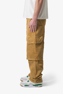 Ultra Baggy Corduroy Cargo Pants | Khaki