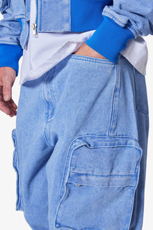 Ultra Baggy Feeling Blue Denim | Blue