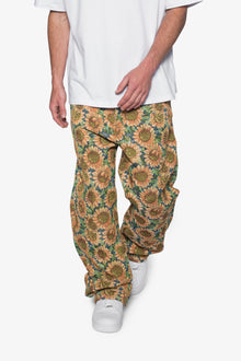 Ultra Baggy Sunflower Pants | Multi
