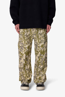 Ultra Baggy Welted Pocket Denim | Olive