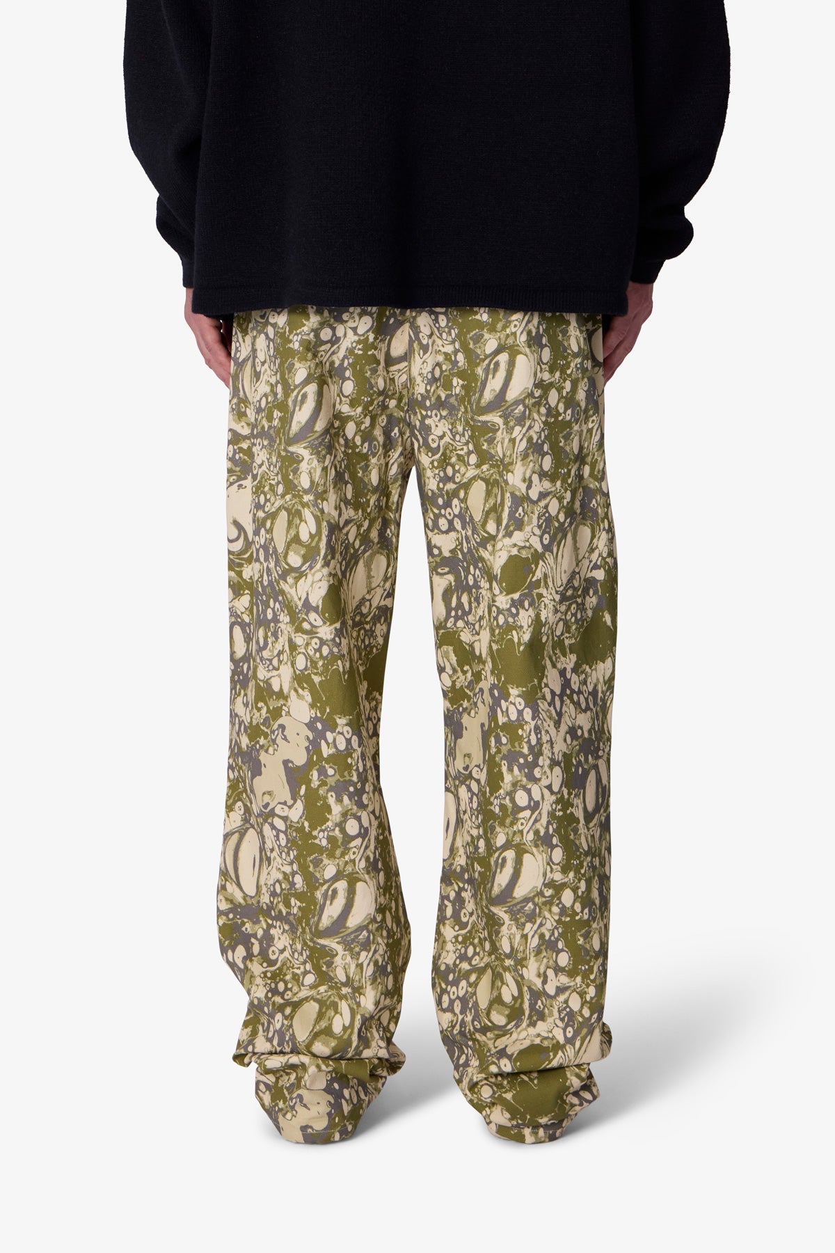 Ultra Baggy Welted Pocket Denim | Olive