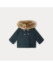 Unisex | Bastine Parka | 12M-18M | Thunder Blue