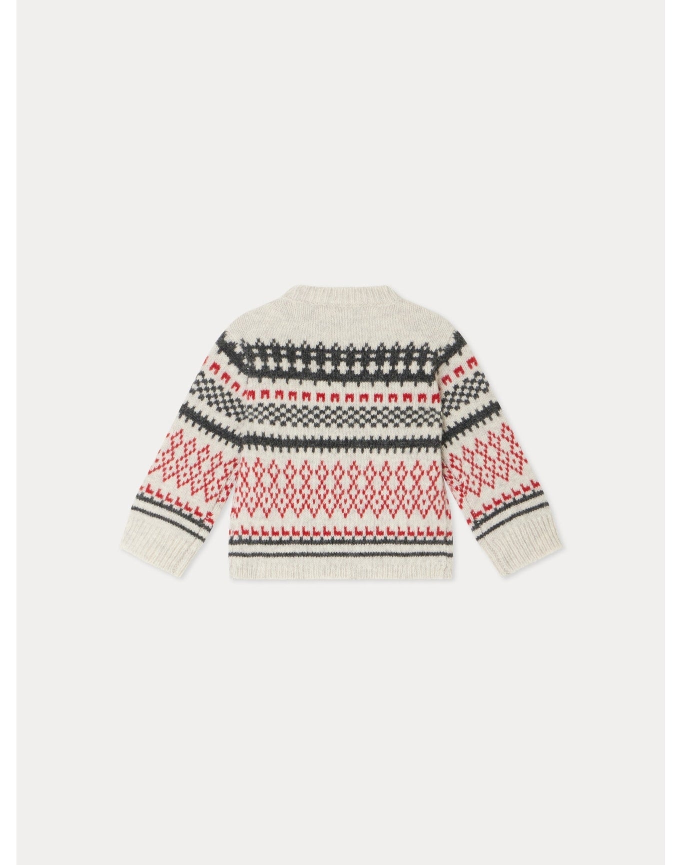 Unisex | Berthilie Sweater | 3M-12M | Heathered Gray