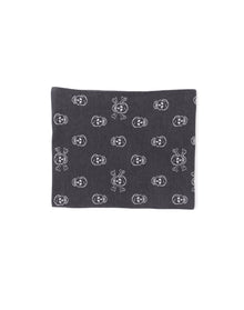 Unisex | Cozychic Ultra Lite Skull Print Scarf | Carbon-Almond