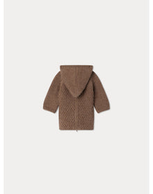 Unisex | Dali Burnoose | 3M-18M | Praline