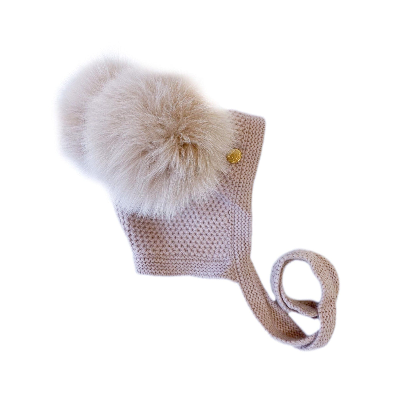 Unisex | Honeycomb Dusty Cashmere Bonnet | Pink