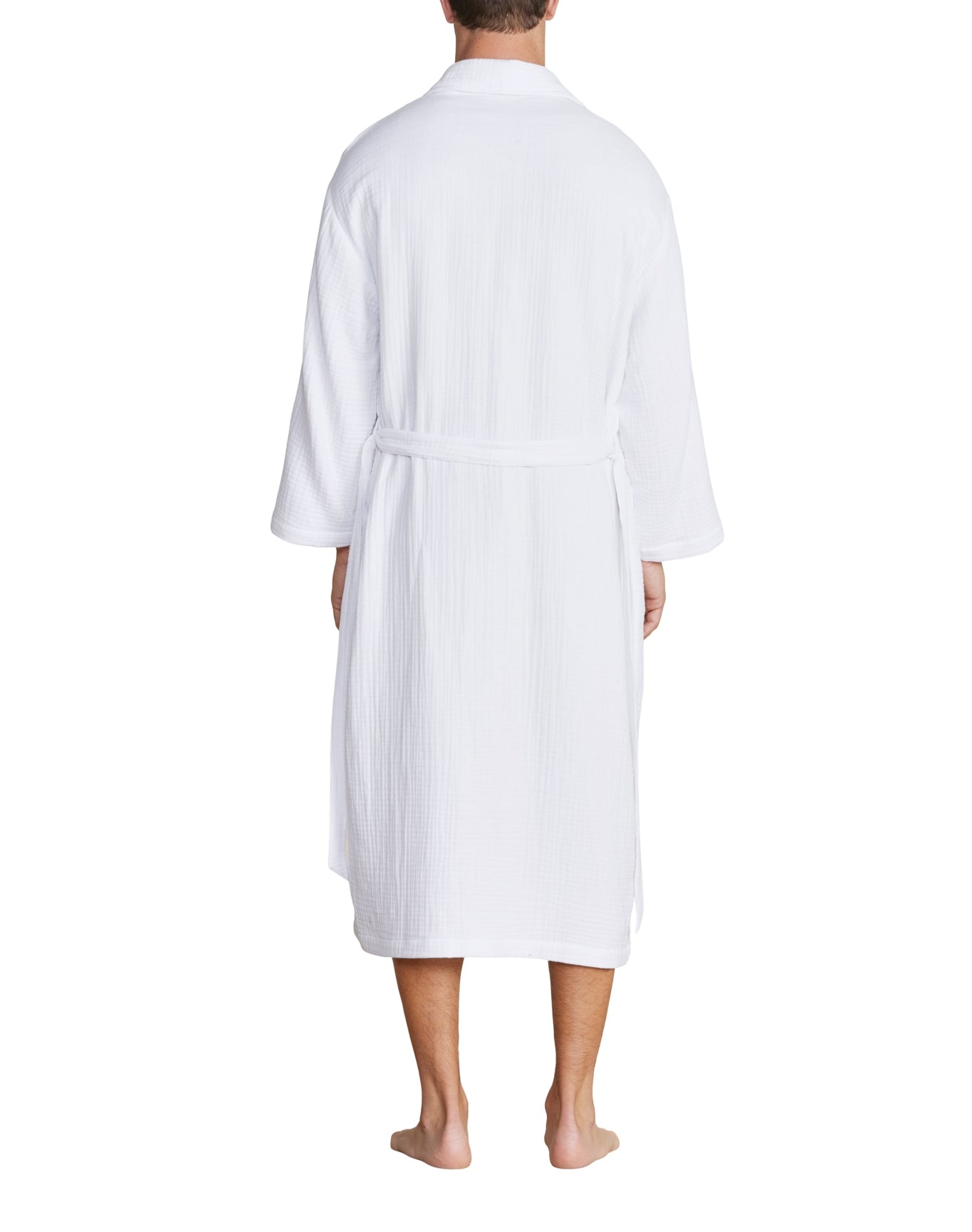 Unisex | MC Muslin Cotton Spa Robe | Sea Salt