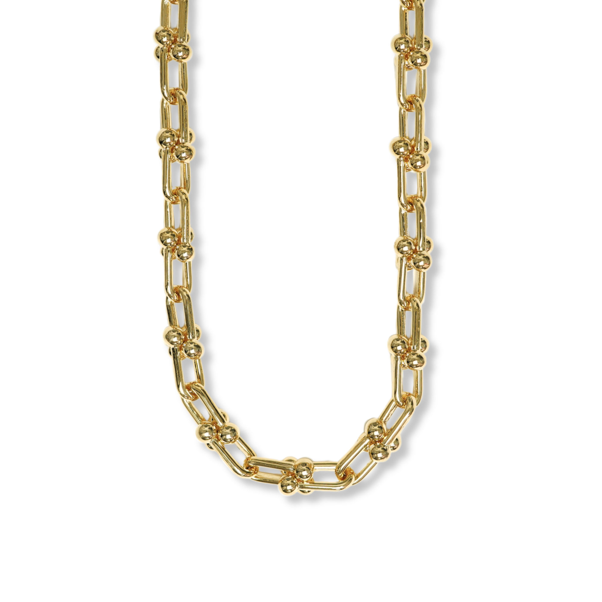 The Nova Link Necklace | Gold