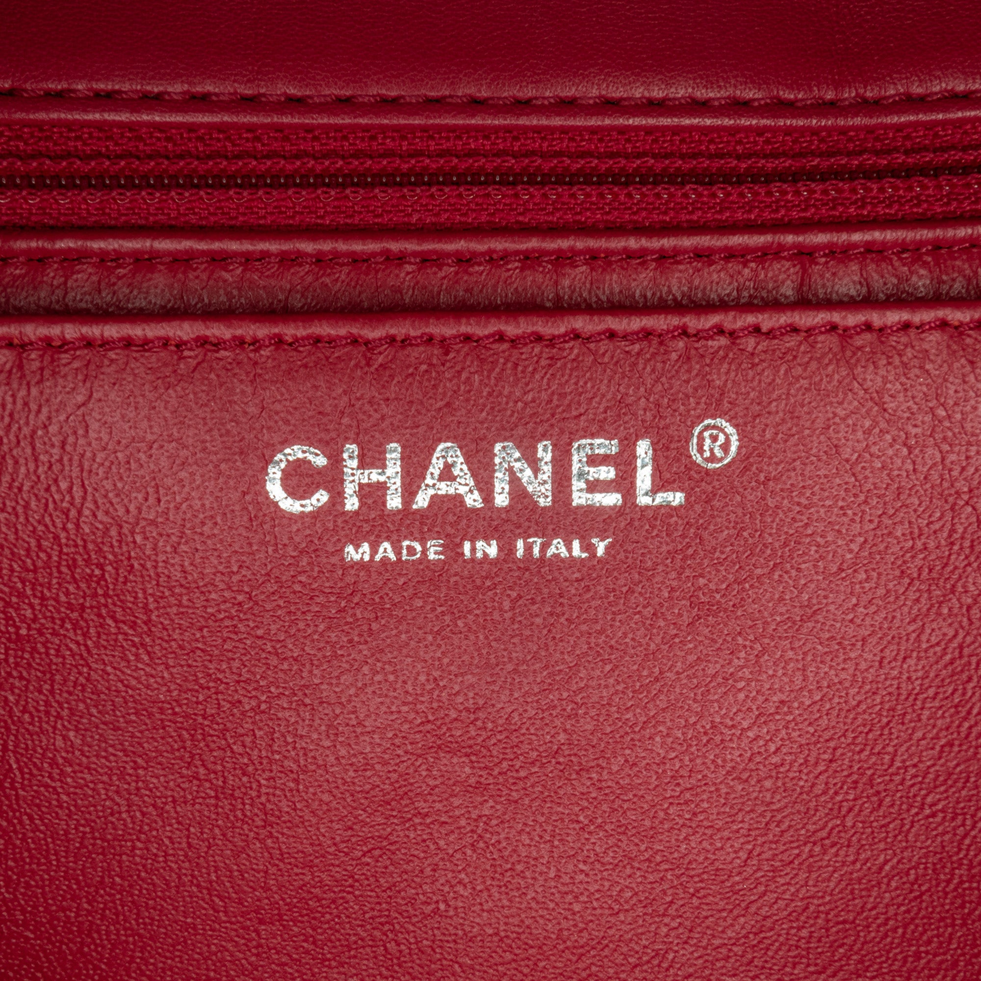 Chanel | Pre-Owned Maxi Classic Chevron Lambskin Single Flap | Pink/Dark Pink