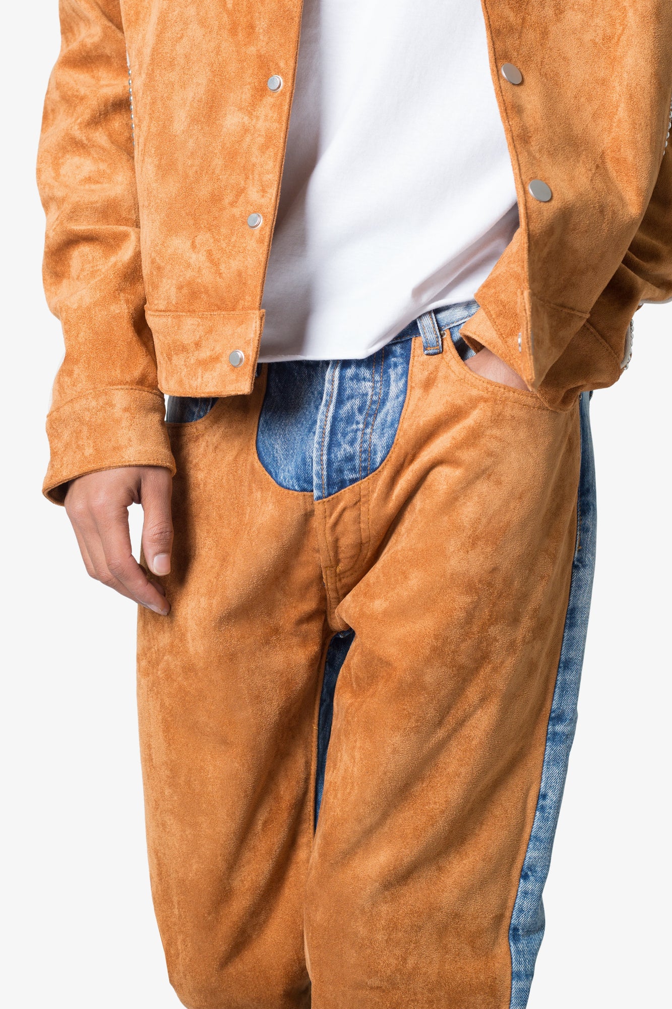 V636 Western Baggy Denim | Blue