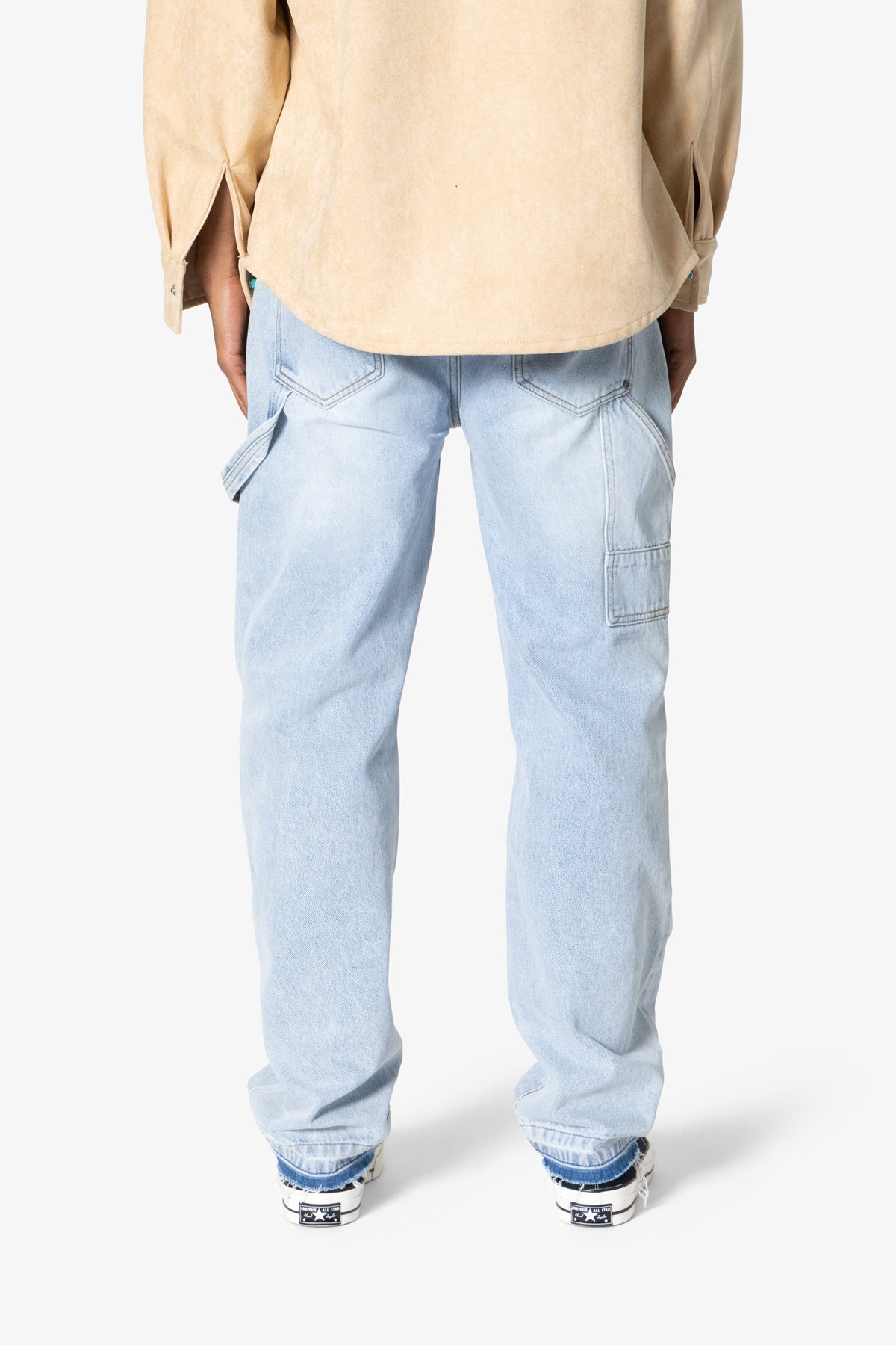 V694 Oval Double Knee Denim | Blue