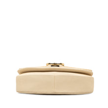 Chanel | Pre-Owned Medium Caviar Paris Cuba Thread Around Flap | Brown/Light Beige