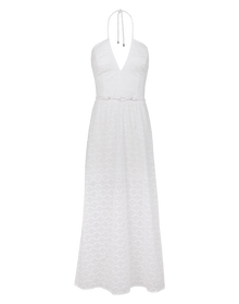 Marina Long Dress | Off White