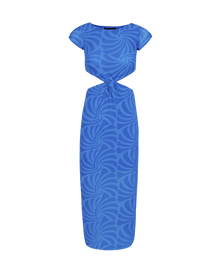 Lita Midi Dress - Neptune XS