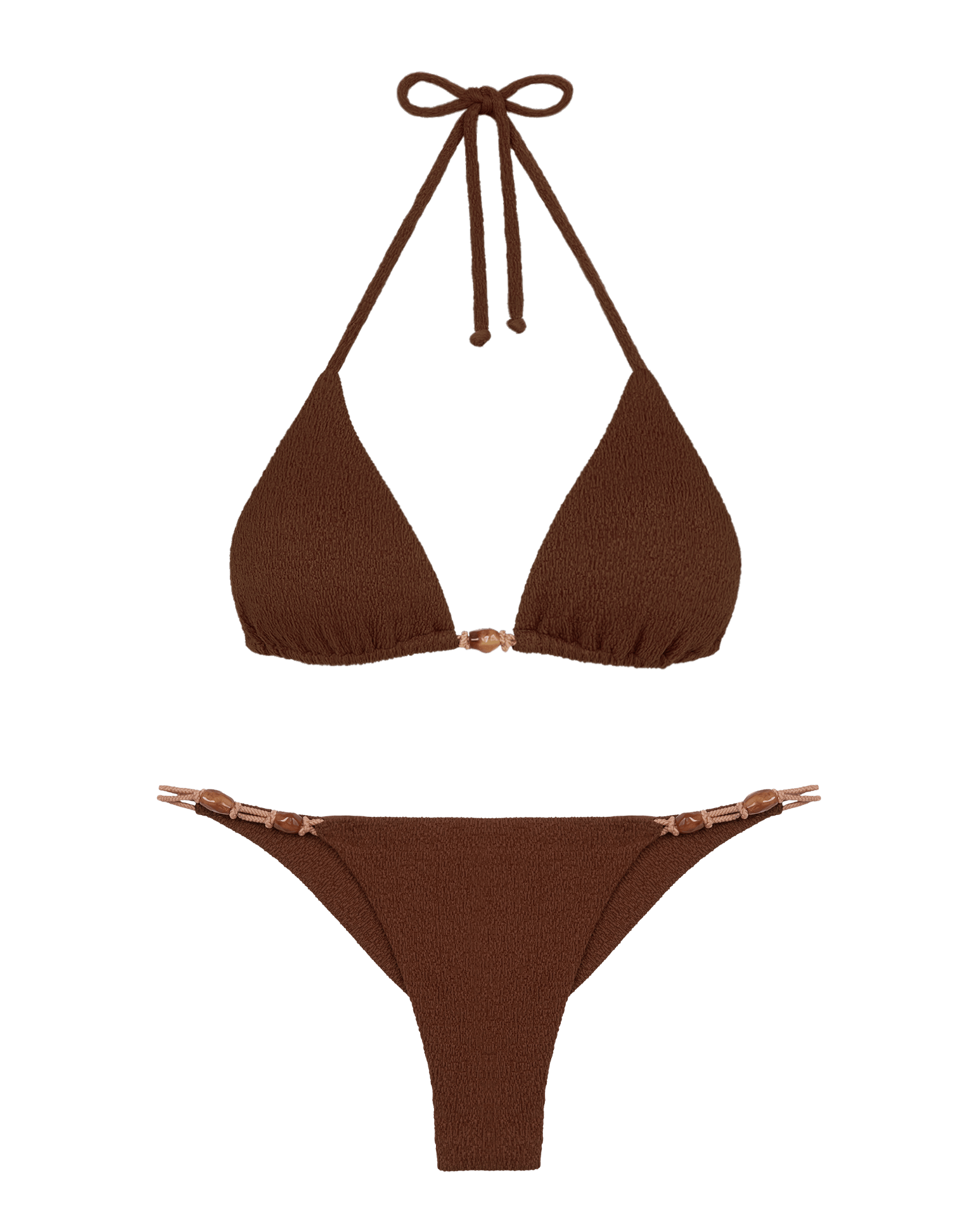 Firenze Corsica Tri Top - Brown XS