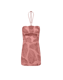 Yara Short Dress - Embroidered Sweet Heart XS