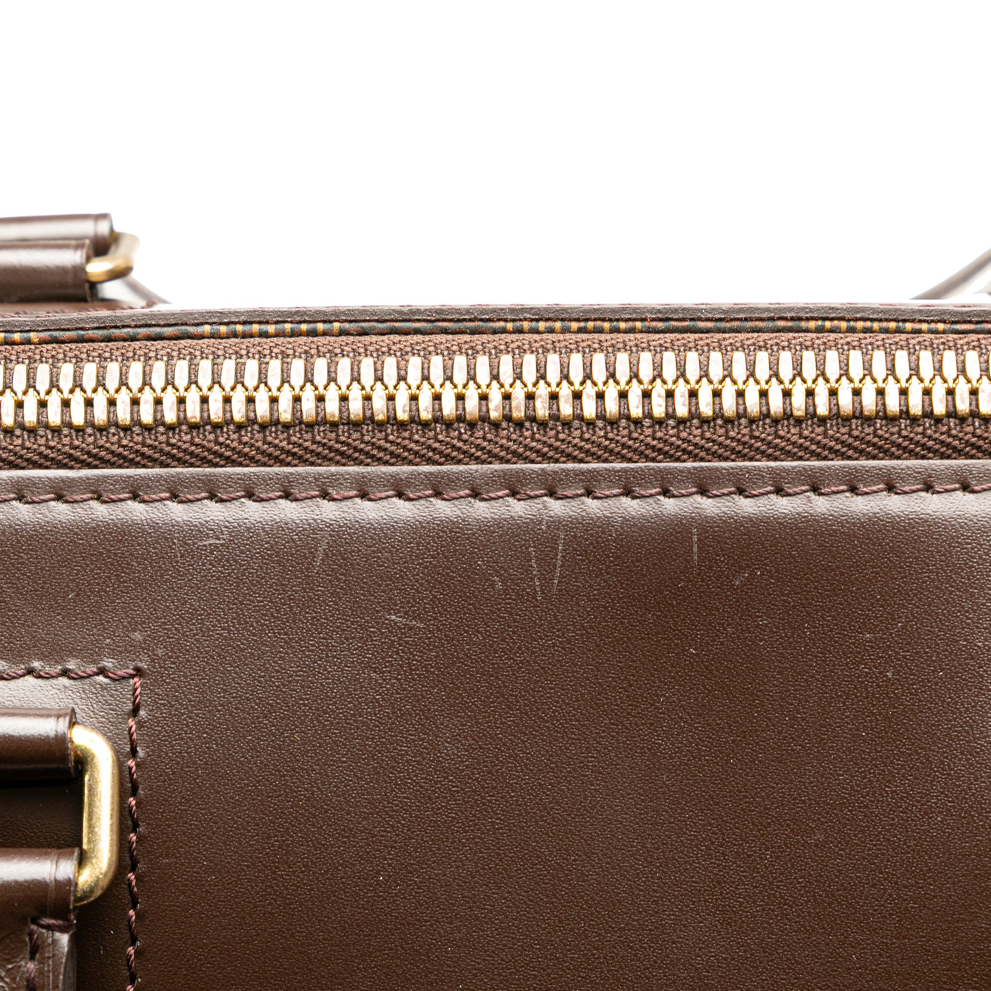 Louis Vuitton | Pre-Owned Damier Ebene Greenwich PM | Brown