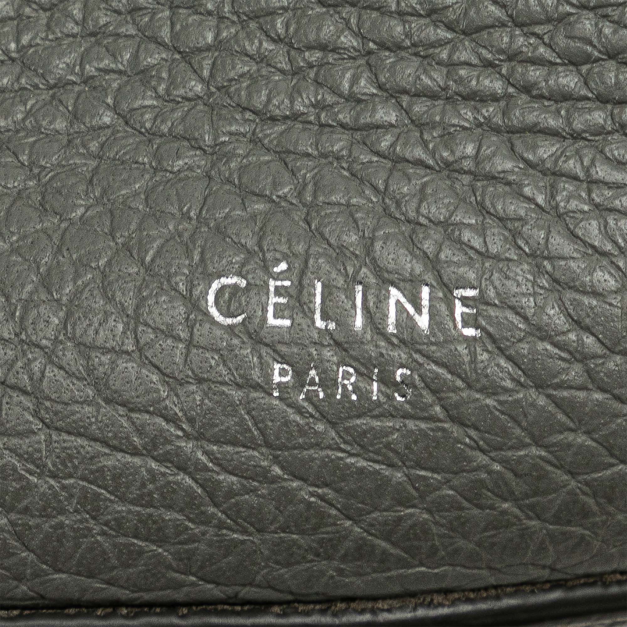 Celine | Pre-Owned Leather Big Bag Bucket | Brown/Beige