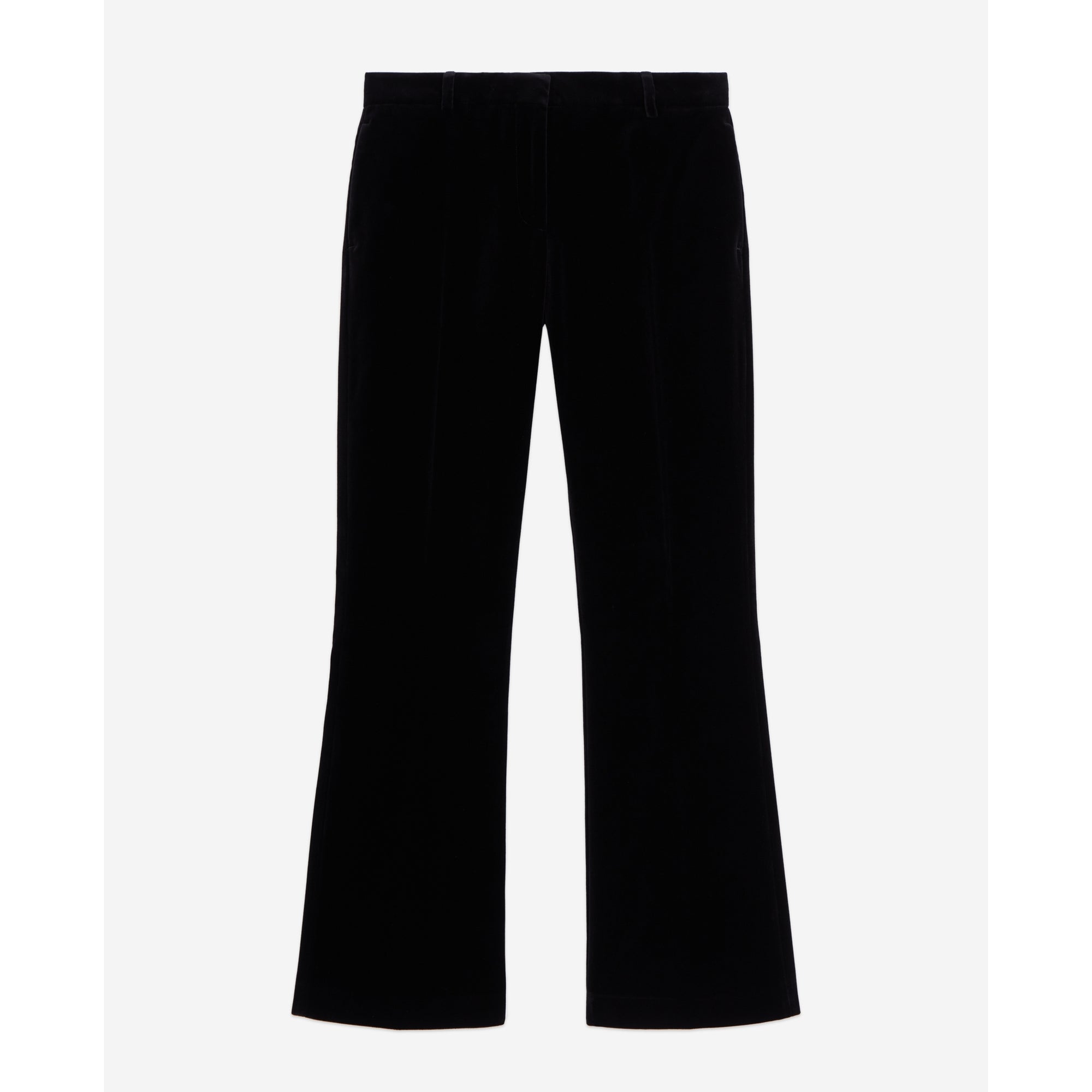 Velvet Suit Trousers | Women | Black