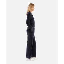 Velvet Tracksuit Trousers | Women | Black