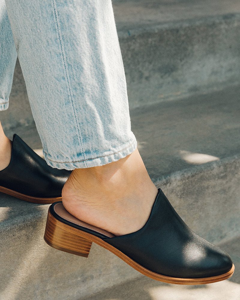 Womens | Venetian Mule | Black