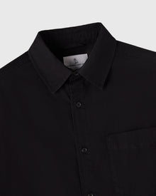 Womens | Garment Dyed Pom Pom Marigold Shirt | Black