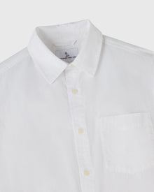 Womens | Garment Dyed Pom Pom Marigold Shirt | White