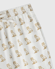 Womens | Silk Pyjama Pant | White